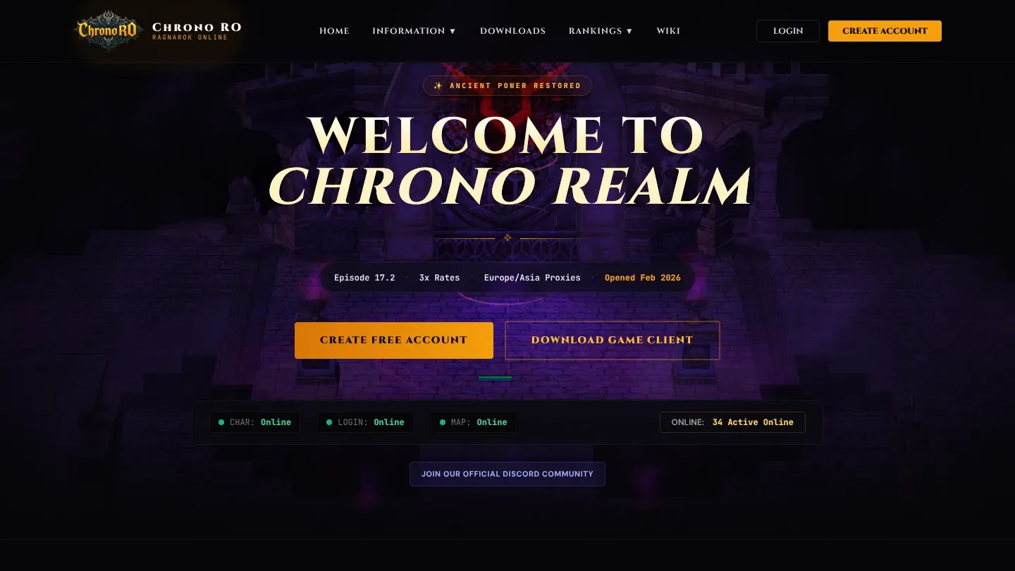 Chrono RO banner