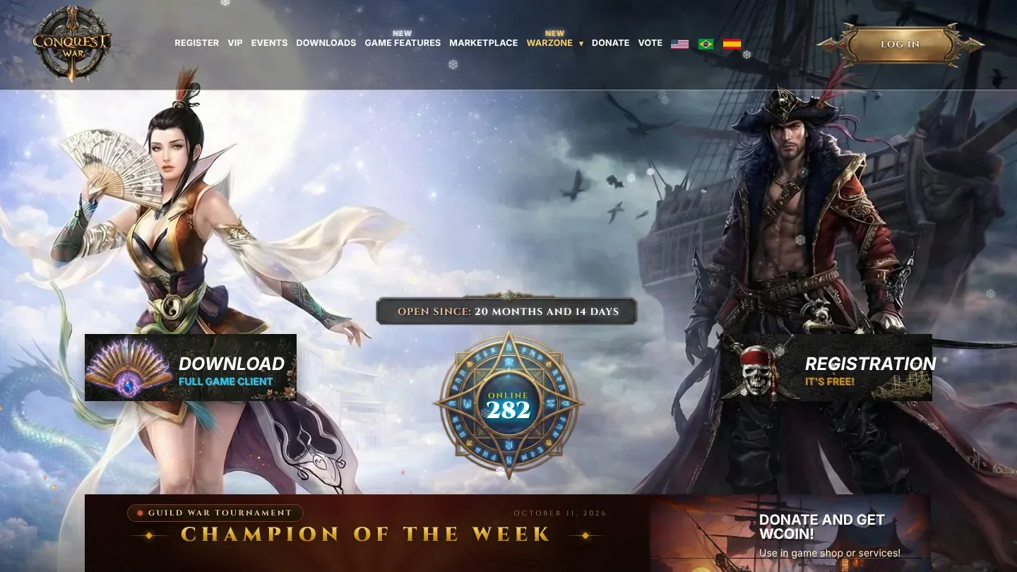 Conquest-War banner