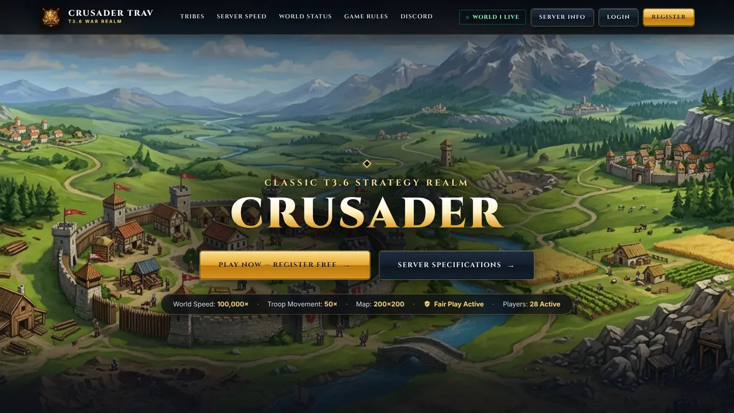 Crusader Trav banner