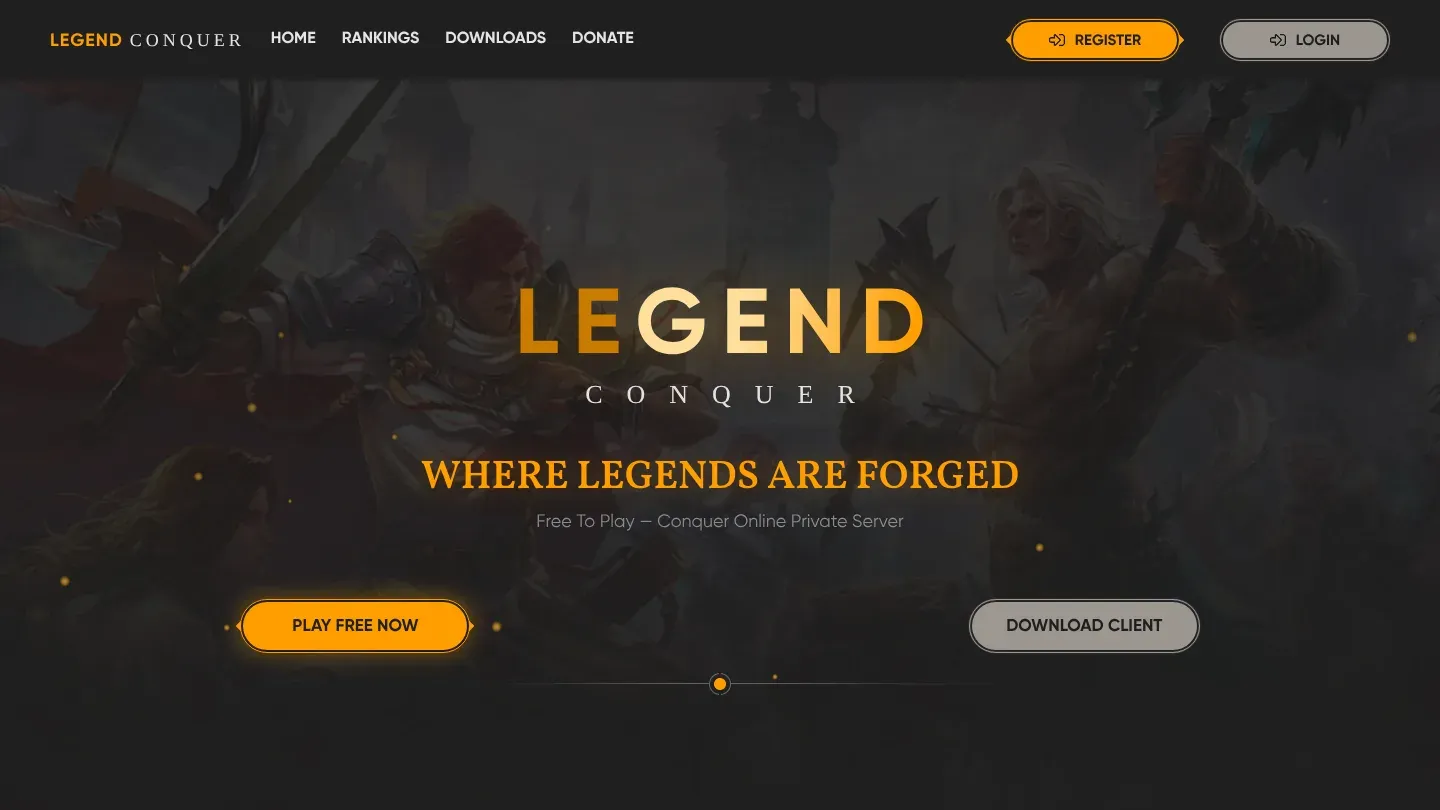 Legend Conquer banner