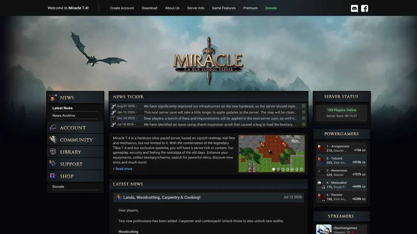 Miracle 7.4 banner