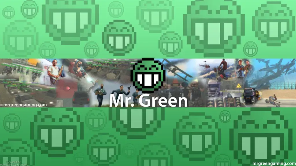 Mr. Green Gaming banner