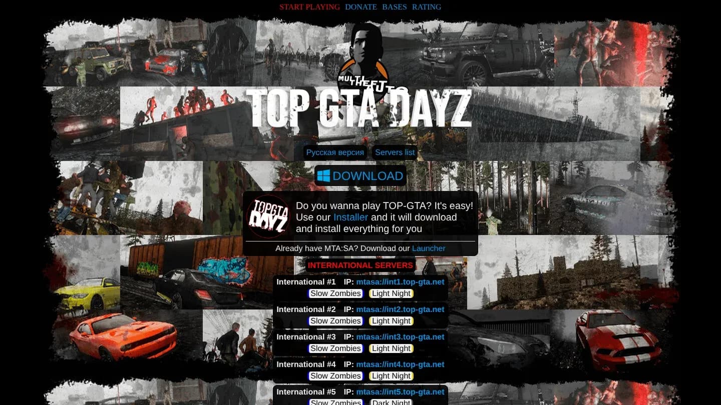 MTA DayZ TOP-GTA banner