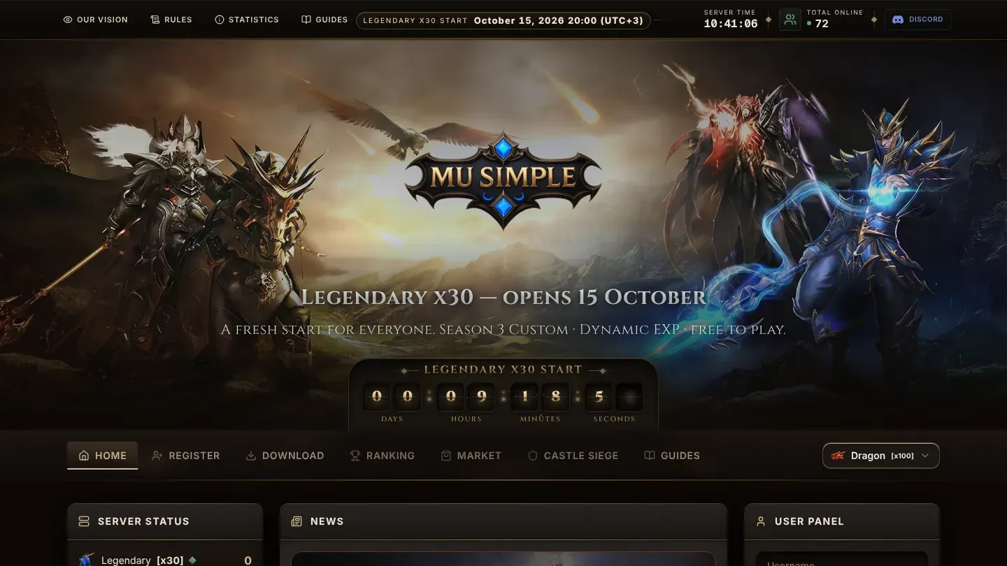 Mu Simple banner