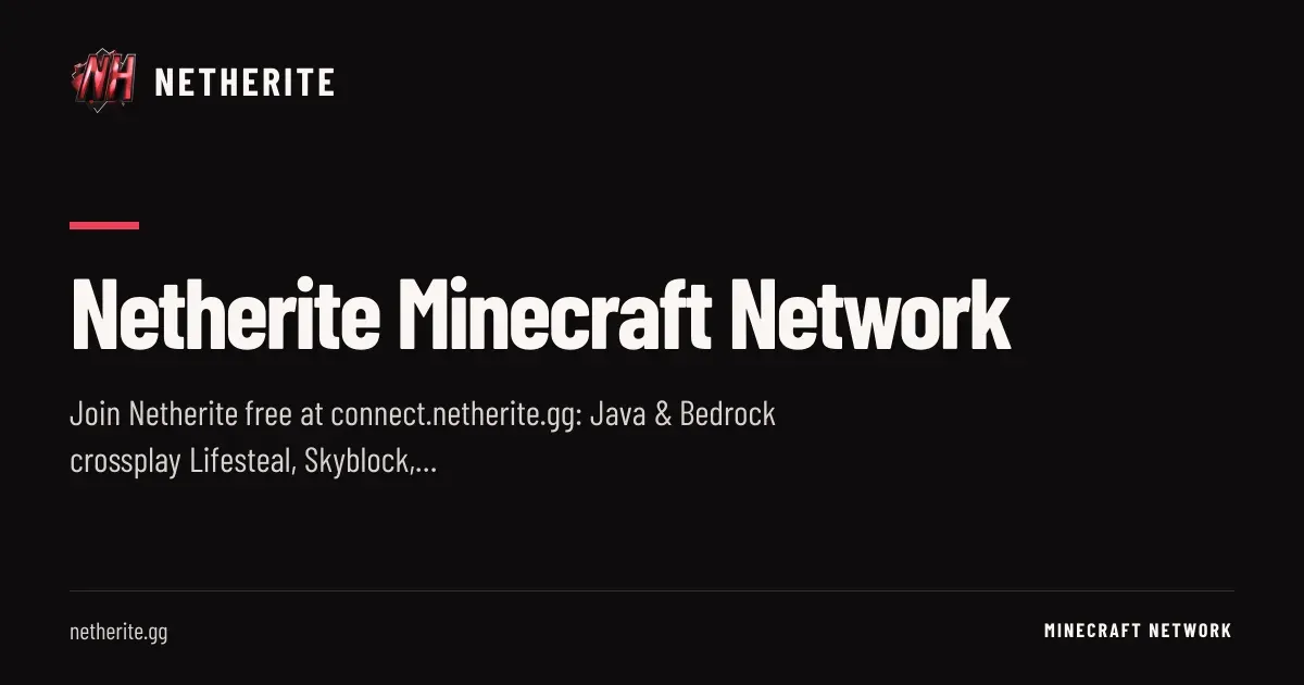 Netherite banner