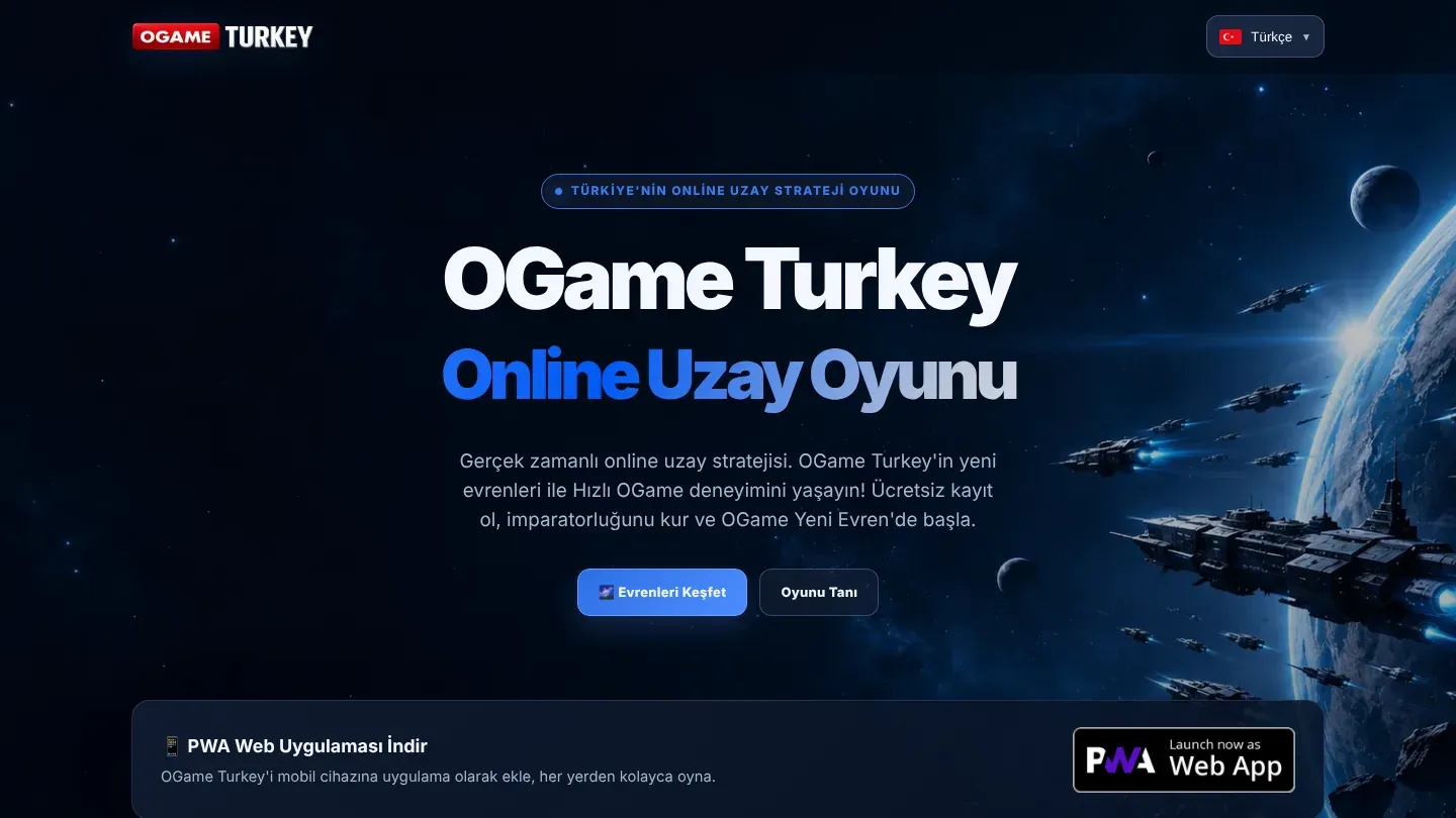 OGame Turkey banner