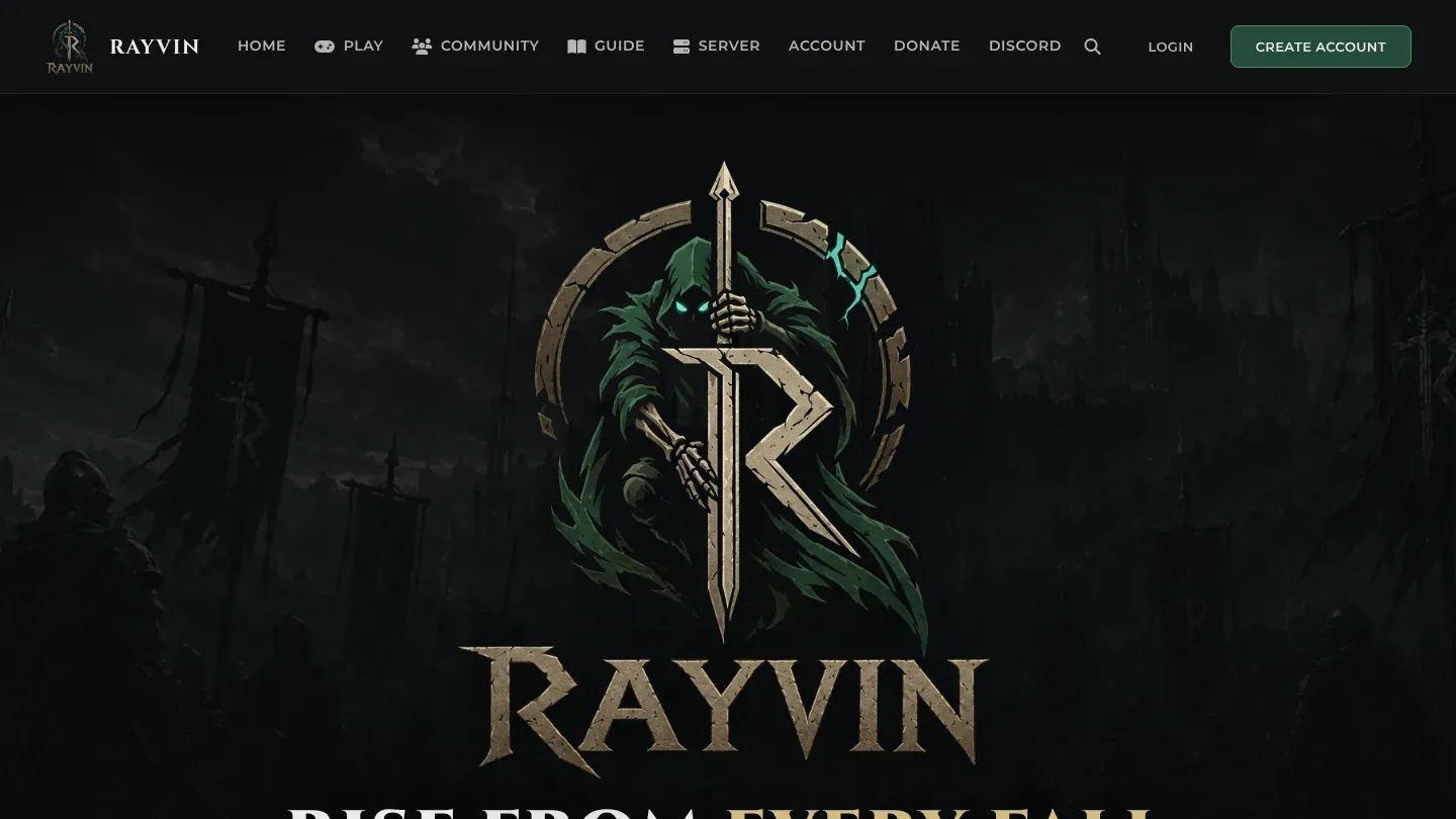 Rayvin banner