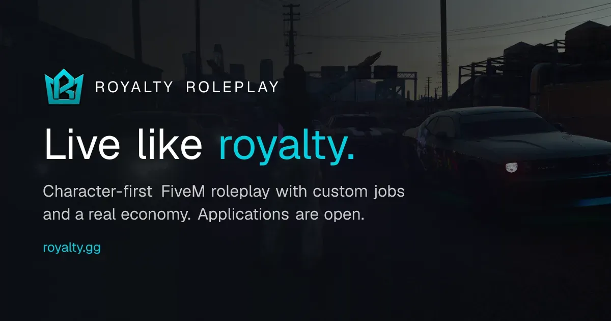 Royalty Roleplay banner