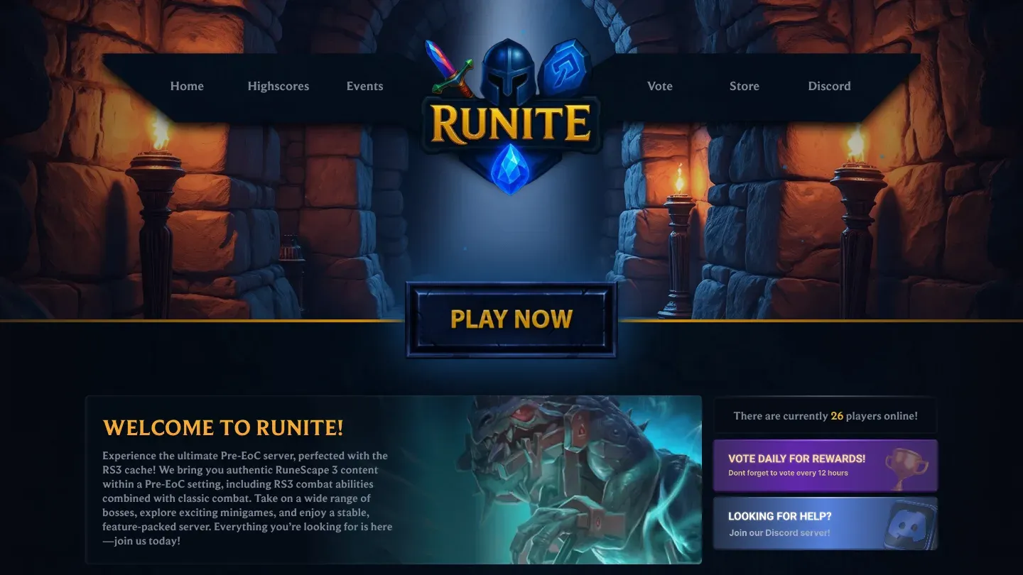 Runite PS banner