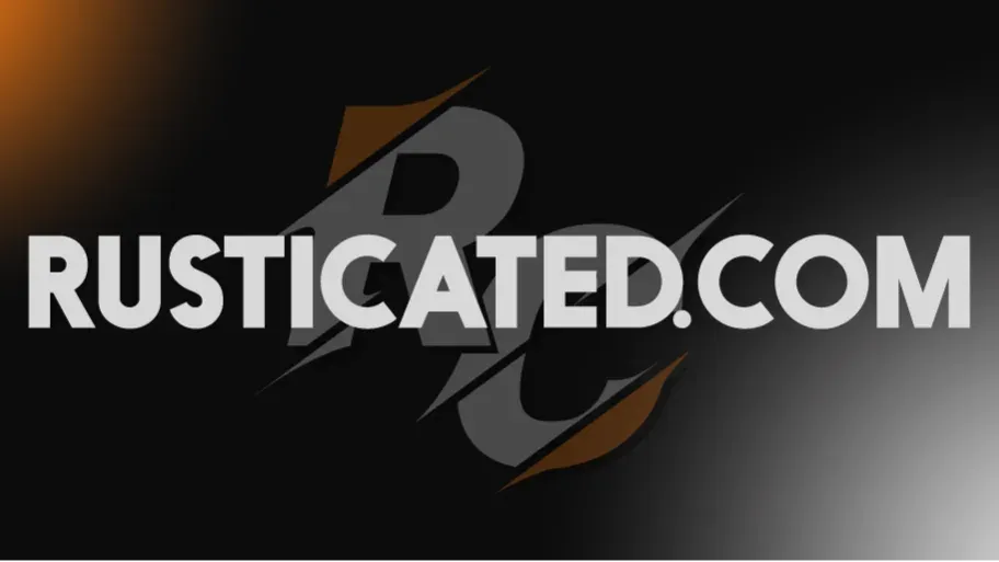 Rusticated banner