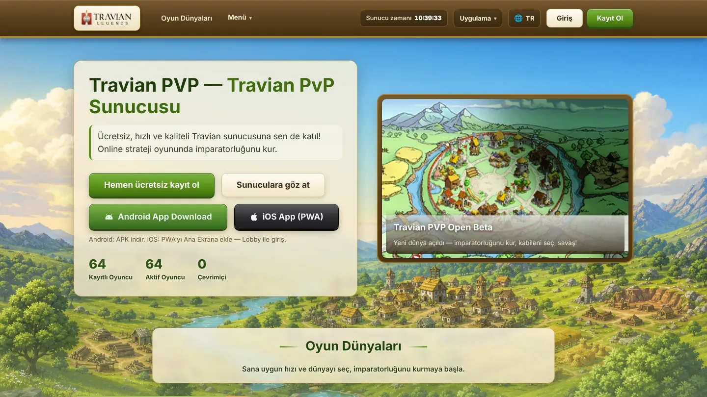 Travian PVP (travian.biz.tr) banner